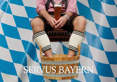 Servus Bayern Fußbad